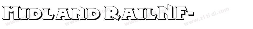 Midland RailNF字体转换